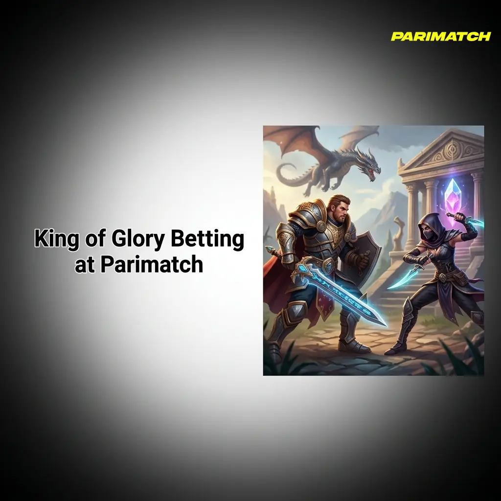King of Glory betting markets on Parimatch including KPL and KGL tournaments for mobile MOBA esports wagering
