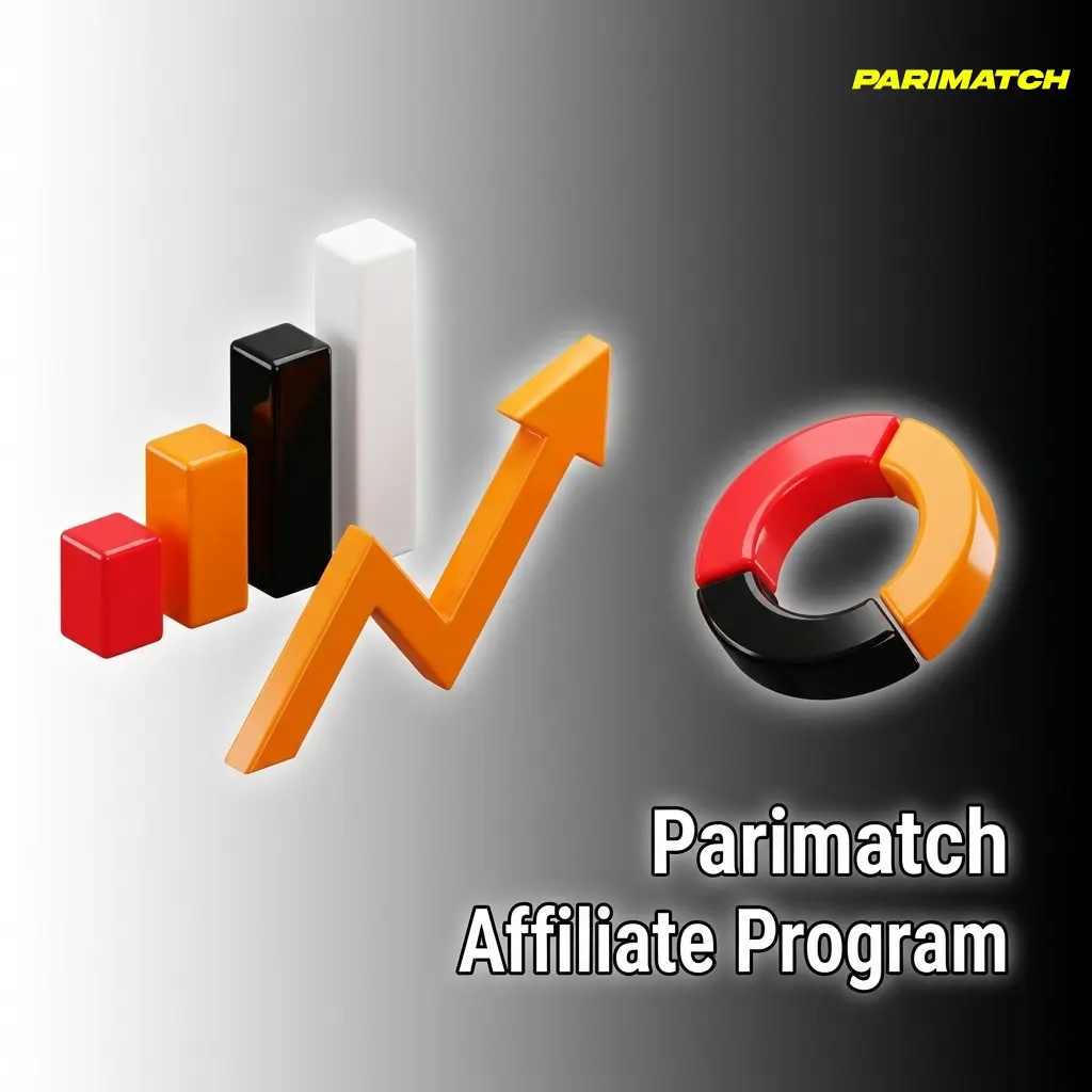 Parimatch affiliate program dashboard showing tracking links, revenue share models, and commission payout options for partners