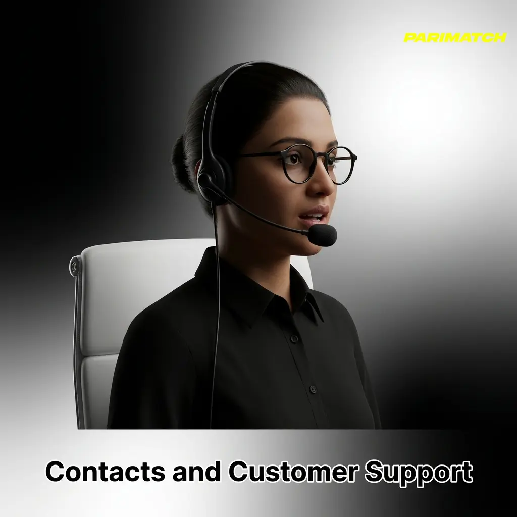 Parimatch customer support channels including live chat, email, and Telegram for India players available 24/7