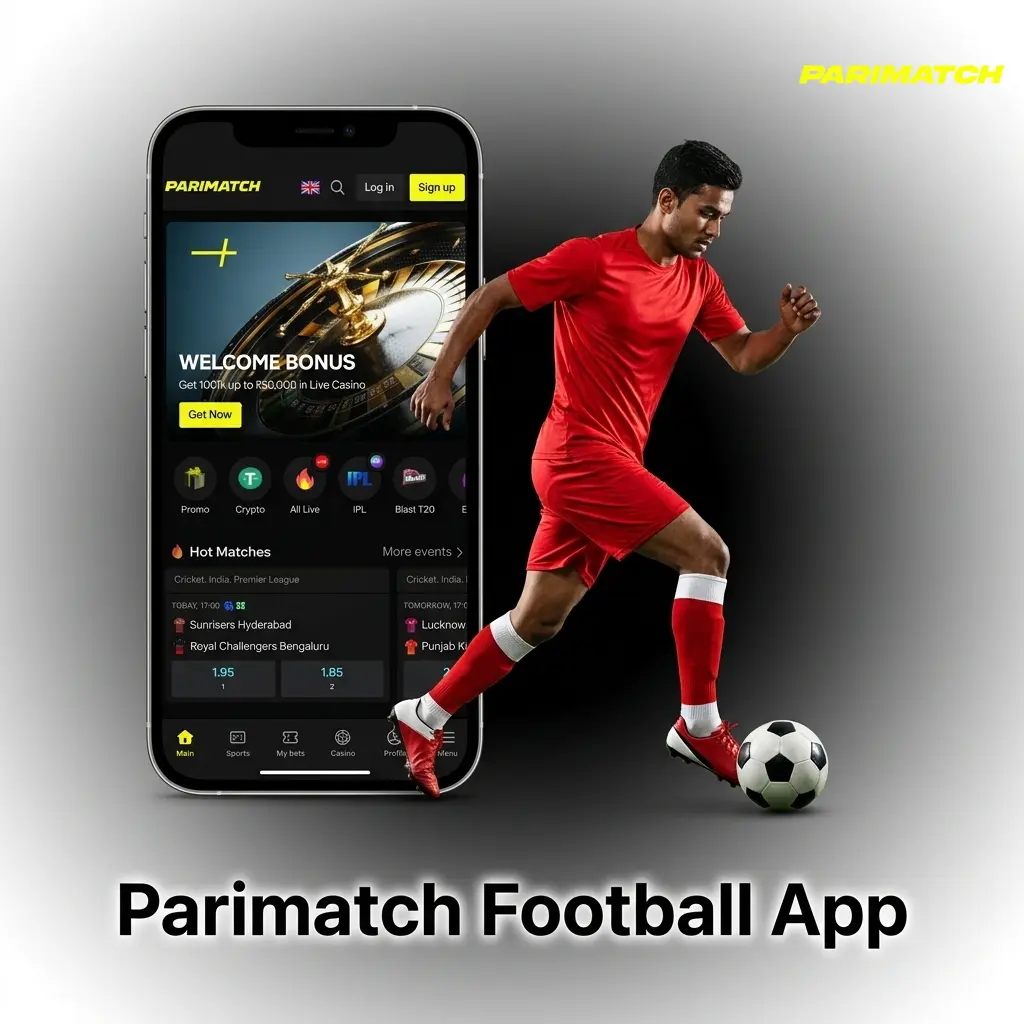 Parimatch football betting app download guide for Android and iOS with live and pre-match markets