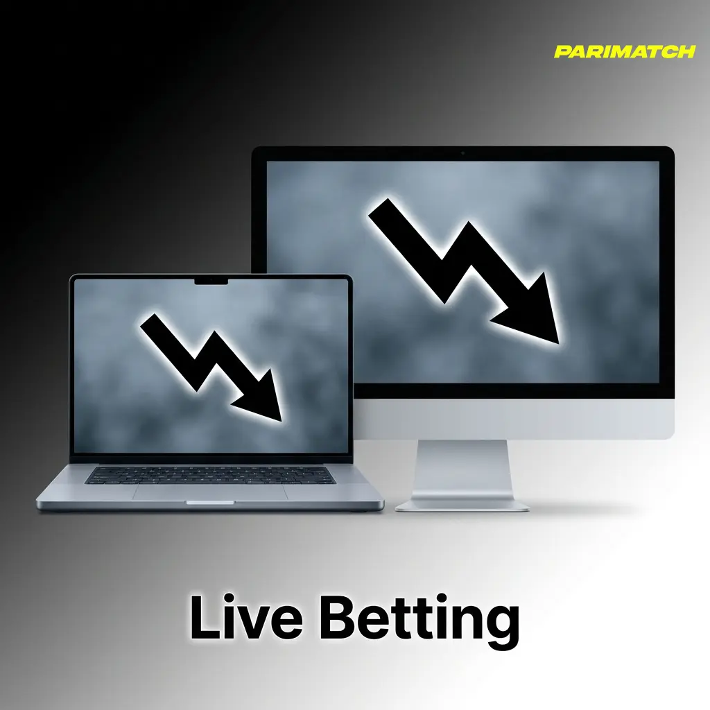 Parimatch live betting interface showing real-time odds for cricket, football, kabaddi, and more sports