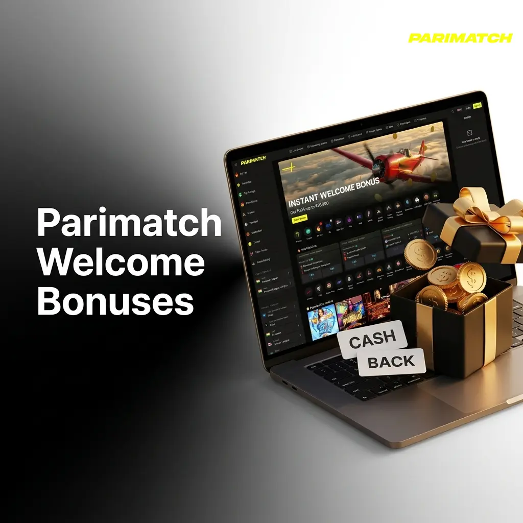 Parimatch welcome bonuses for India: Live Casino 100%, Sports 150%, Slots 150% with deposit and wagering details