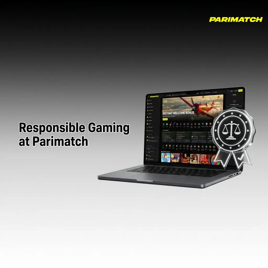 Parimatch responsible gaming tools including deposit limits, self-exclusion options, and session reminders for safe gambling