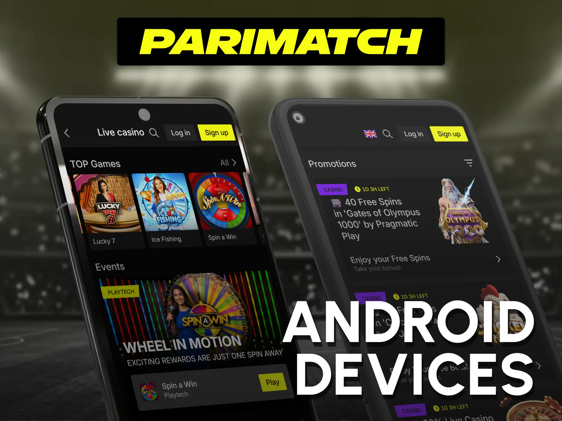 Check the Android system compatibility requirements for the modern Parimatch App.