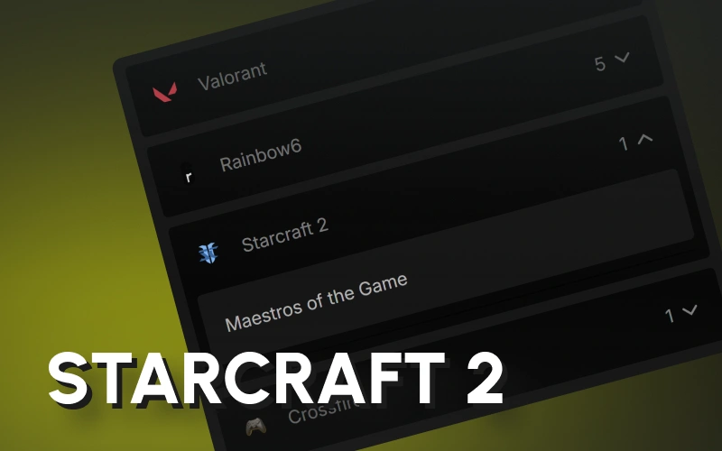 Back professional strategy league players in StarCraft 2 esports at Parimatch India.