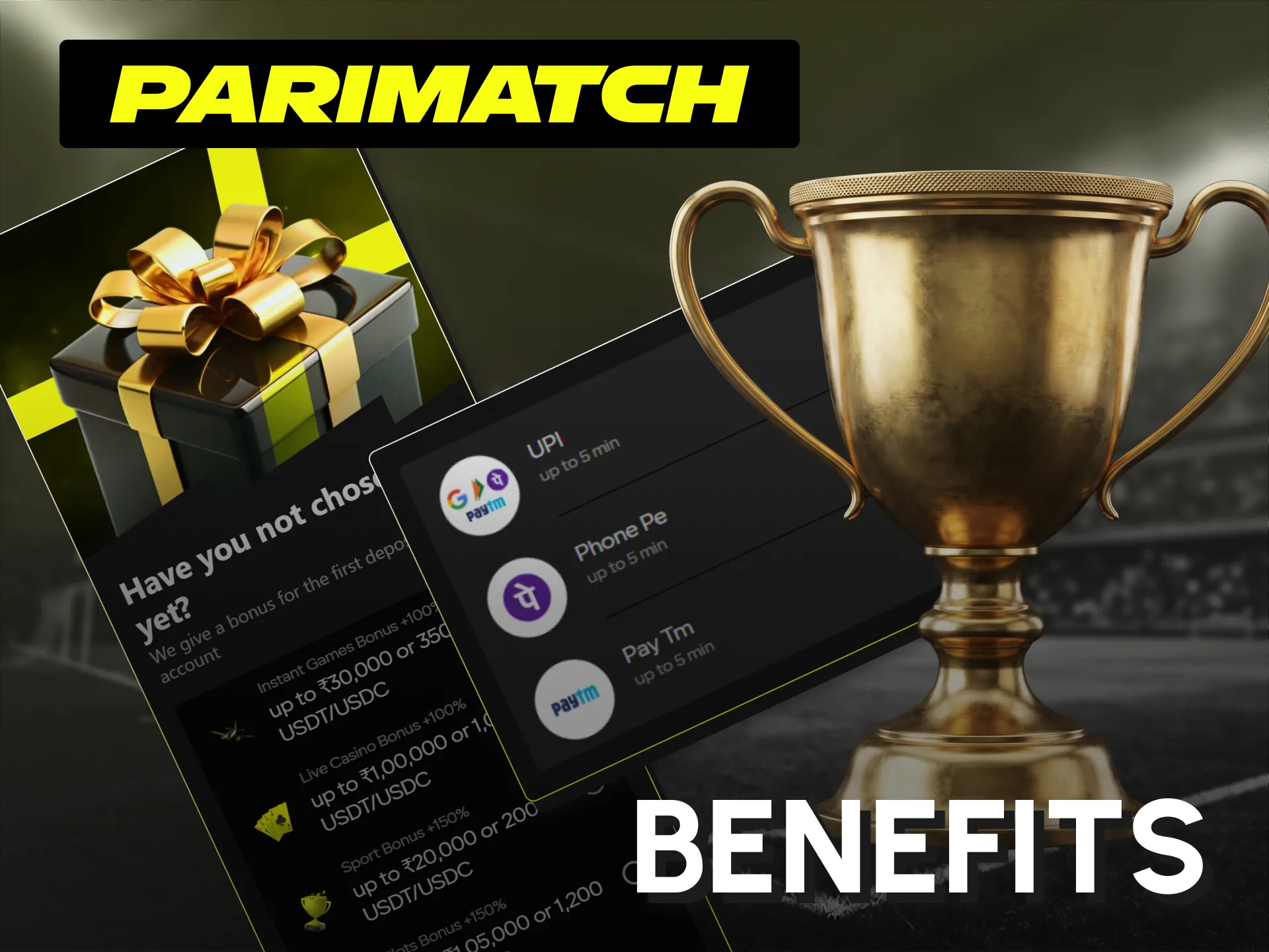 Discover elite gaming benefits available on the Parimatch India homepage.