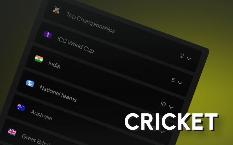 Place high-odds sports wagers on global cricket matches at Parimatch India.
