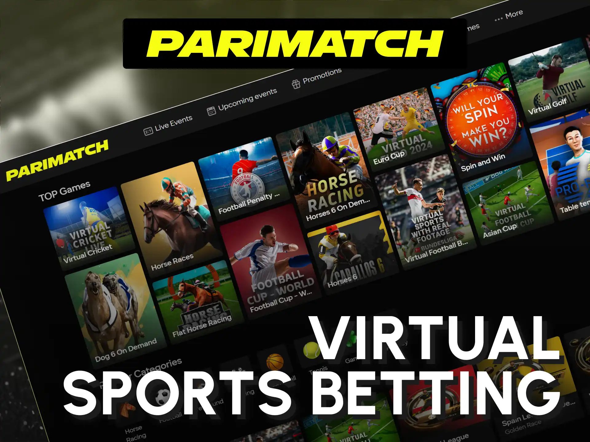 Wager on fast-paced virtual sports lines via Parimatch India homepage.
